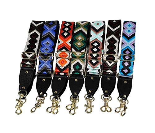 Image of 1.97 inchWide Adjustable Crossbody Bag Strap Replacement All-Match Canvas Strap for Handbags Purse And Shoulder Strap