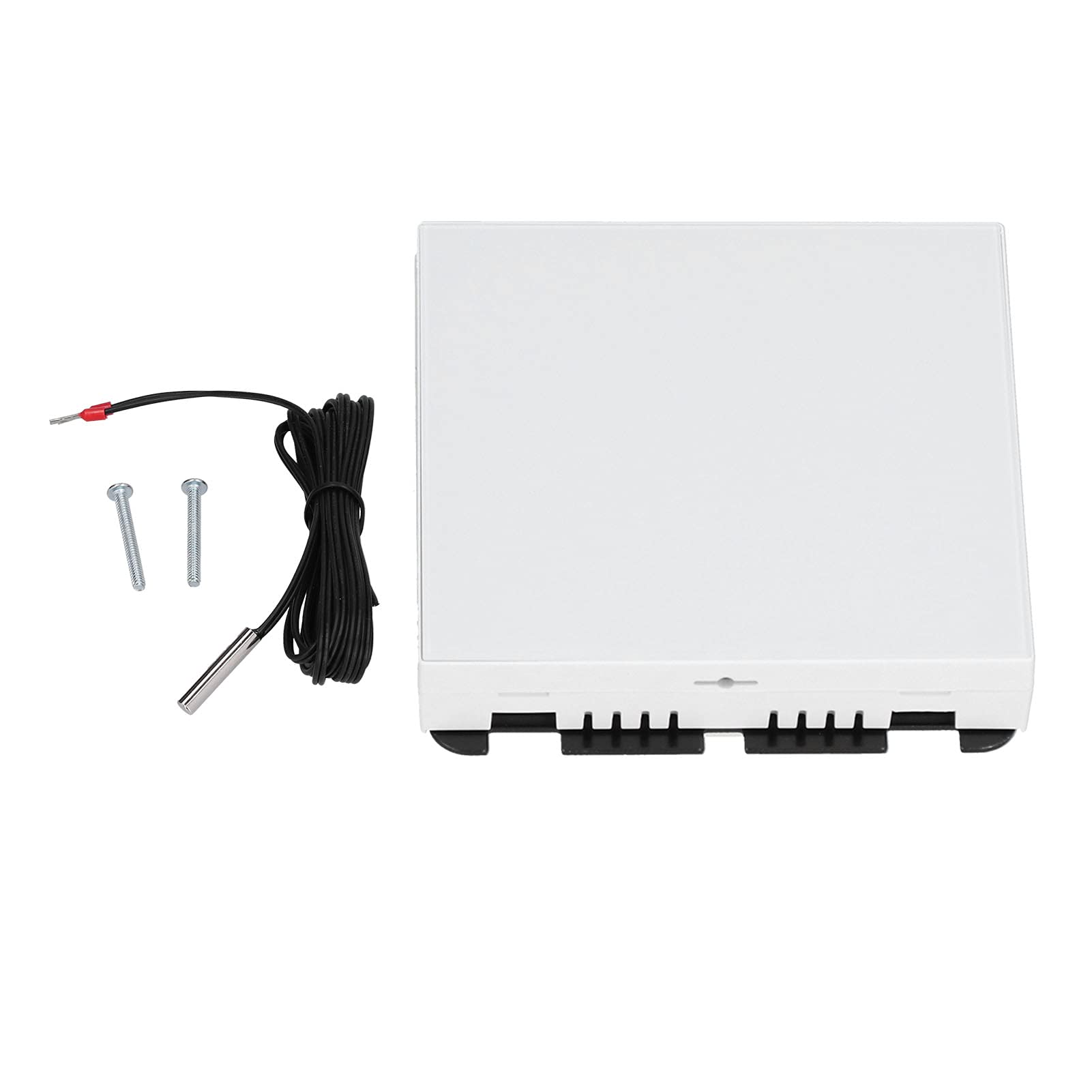 Generic Termostato di Riscaldamento Programmabile con Connessione WiFi per Termoregolatore Bianco (16A collegato al riscaldatore elettrico 90-240 V)