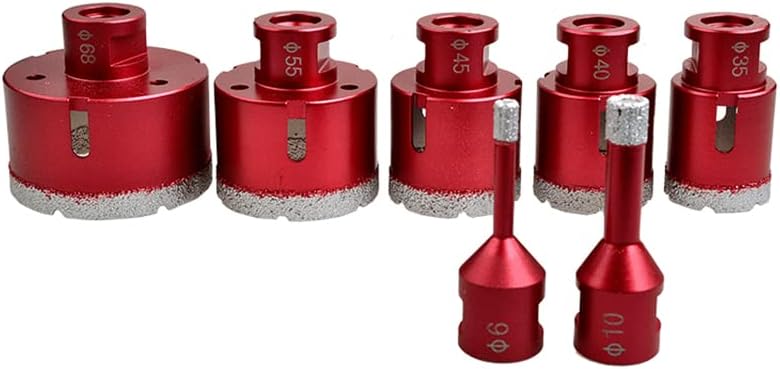 6-75mm M14真空ろう付けダイヤモンド掘削コアビットセラミックタイルホールSAW Graniteの大理石のドリルビットM14ス