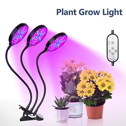Andoer USB Plant Grow Light Red & Blue Spectrum ajustável Desktop Clamp lâmpada crescente para plant