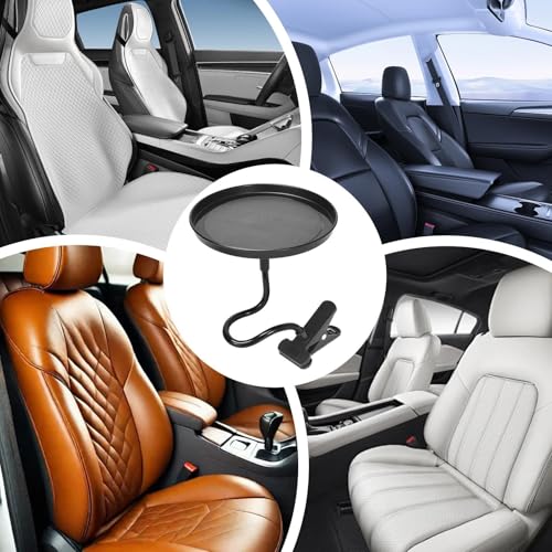 Plateau de voyage polyvalent pour voiture avec support de rangement stable - 5