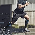 fenglaoda 8 Pairs Compression Socks for Men & Women 20-30 mmHg Knee High Nurse Pregnant Running Medical and Travel Athletic - Image 4