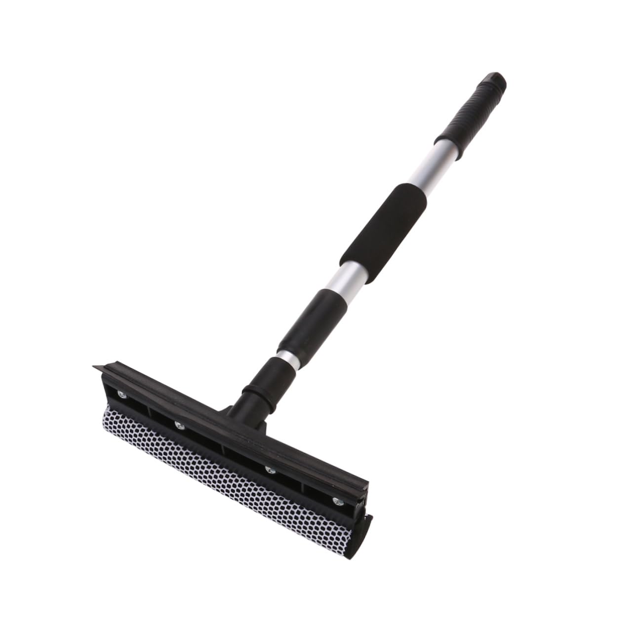 Beavorty Telescopic Car Window Cleaner Dual Head Squeegee Mop Auto Glass Car Wash Squeegee Natural Rubber Non-Scratch