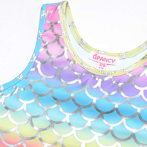 Image of QPANCY Girls Swimsuits Unicorn Bathing Suits Toddler Kids One Piece Swimwear