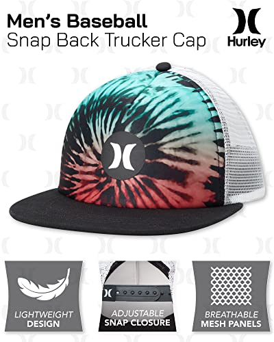 Hurley Men's One & Only Balboa Trucker Baseball Cap, Size One Size, Team Crimson #TOP28