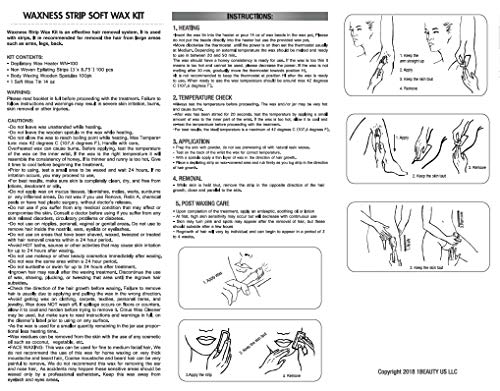 Wax Necessities Waxness Strip Waxing Kit #TOP7