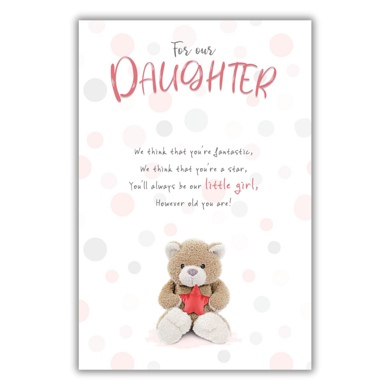 Nice Words Daughter Birthday Card, Greetings Card