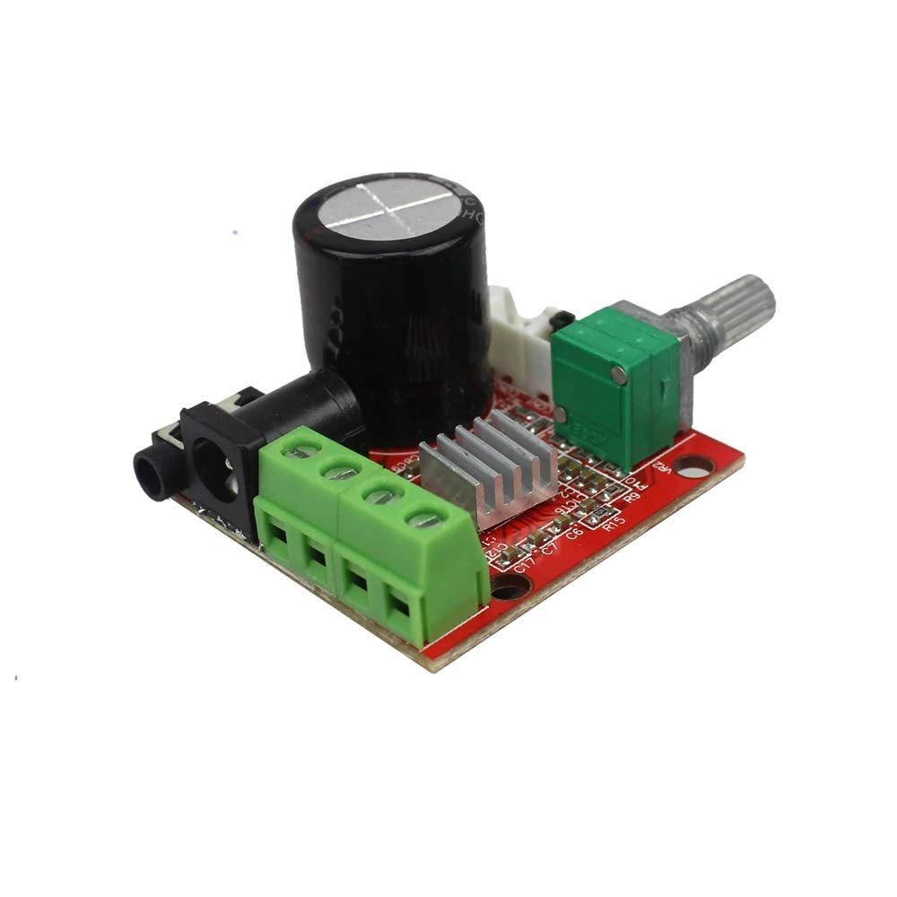 2 PZ PAM8610 12 V Mini Hi-Fi Amplificatore audio stereo 2X10 W Doppio canale Classe D