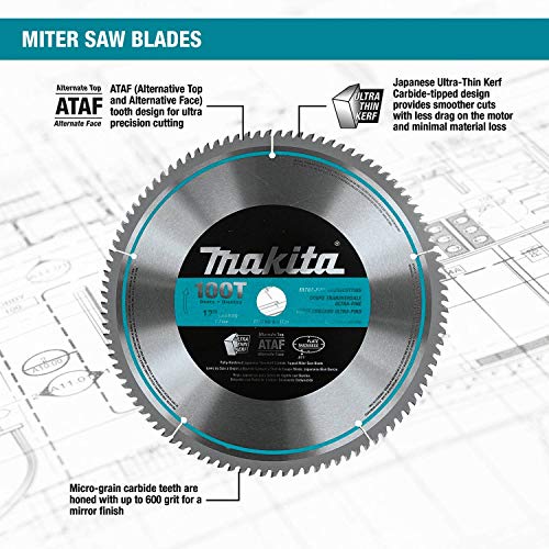 Makita a-93728 12 Zoll 80 Zahn Micro poliert mitersaw Klinge – Ansicht 2