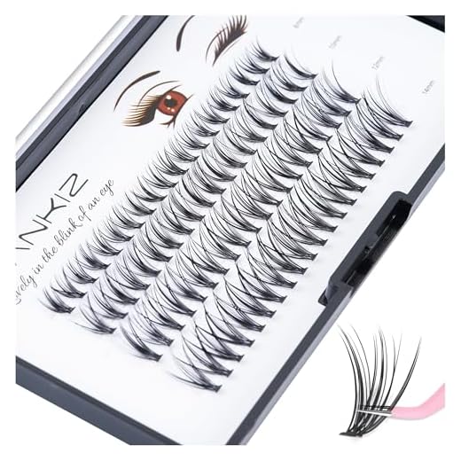 MagiDeal 60 stk. 3D Handgemacht Künstliche Wimpern, Unechte Eyelashes für Wimpernverlängerung, aus Kunstfiber 2 LANKIZ DIY Wimpern Einzeln für Wimpernverlängerung , 20D Fake Individual Lashes,Wimpernbüschel Cluster-Wimpern, Individuelle Falsche Wimpern für Einzelne Wimpern zu Hause