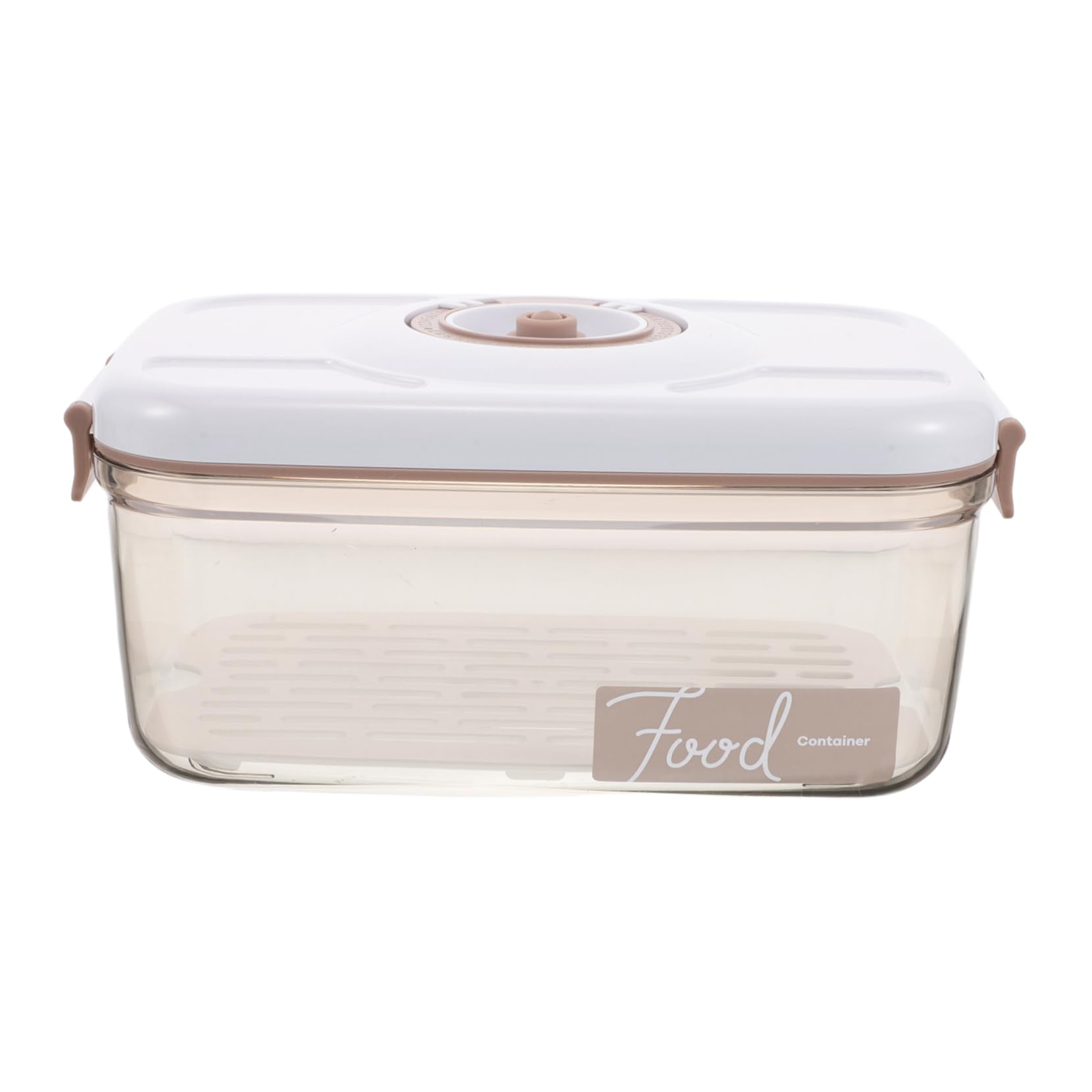 Contenitore Alimenti Sottovuoto 2, 1 l Set 1 Plastica Riutilizzabile