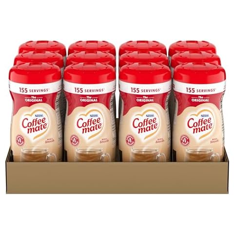 Nestle Coffee mate Coffee Creamer, Original, Powder Creamer, 11 oz Canister (Pack of 12) Cover