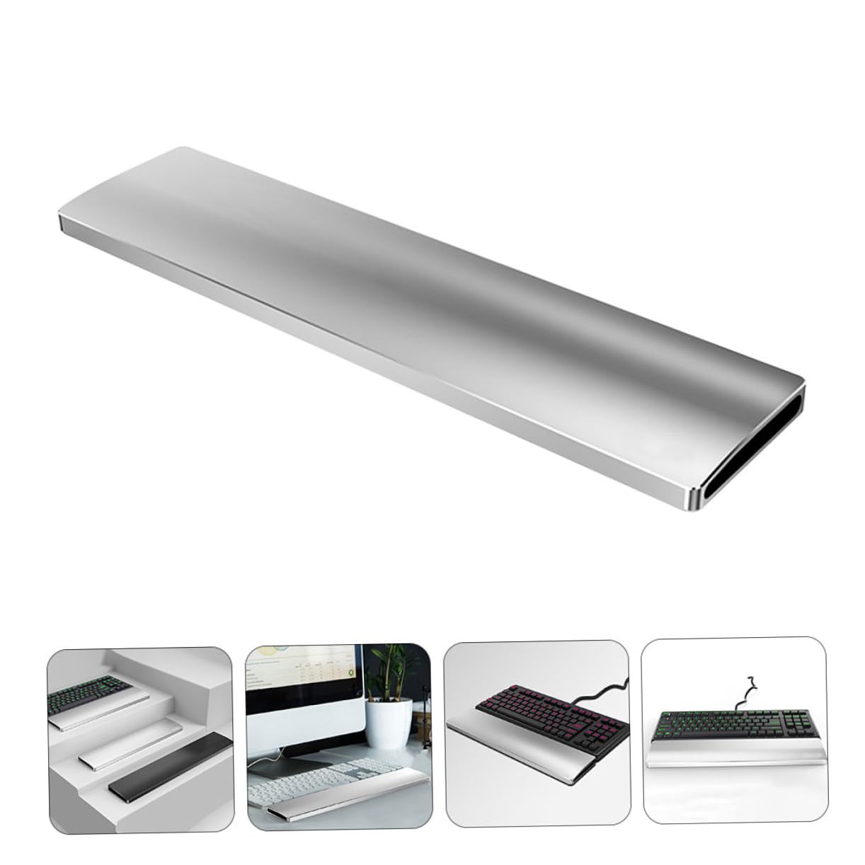 Handgelenkauflage für Mechanische Tastatur, 87 Tasten, Aluminiumlegierung