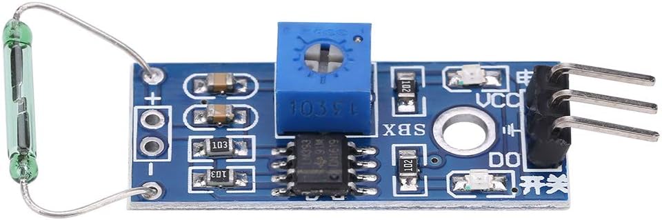 4 Pcs Set Reed Sensor Module Magnetic Reed Sensor Reed Sensor Magnetron Module Reed Switch Diy Kit Normally Open