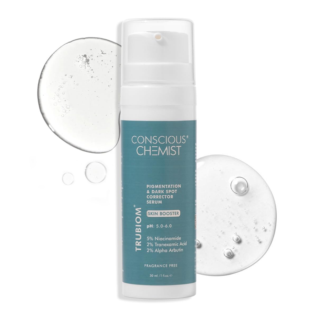 5% Niacinamide Serum | 30ml | For Pigmentation and Dark spot, Alpha Arbutin & Tranexamic Acid Face Serum, For Acne Scars & Uneven Skin, Face Serum for Men & Women - Trubiom