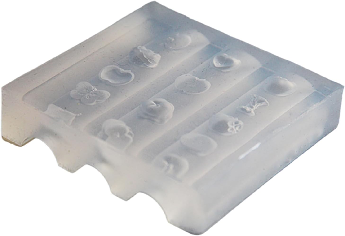 Fruit Silicone Nails Art Mold Unique Embossed Nails Accessories Mold Jewelry Supplies Practical Nails Embossing Tool