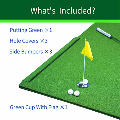 Storzon Putting Green Outdoor For Golf Practice Putting Matt For Indoors 3'X10' #TOP3