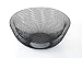 NIFTY 7541BLK Black Double Wall Mesh Decorative Fruit Bowl, 5 quart/12