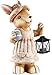 Produktbild Royal Gardineer Osterhase mit Laterne: Wasserfester Deko-Hase Biene mit Laterne (Osterhasen Deko)