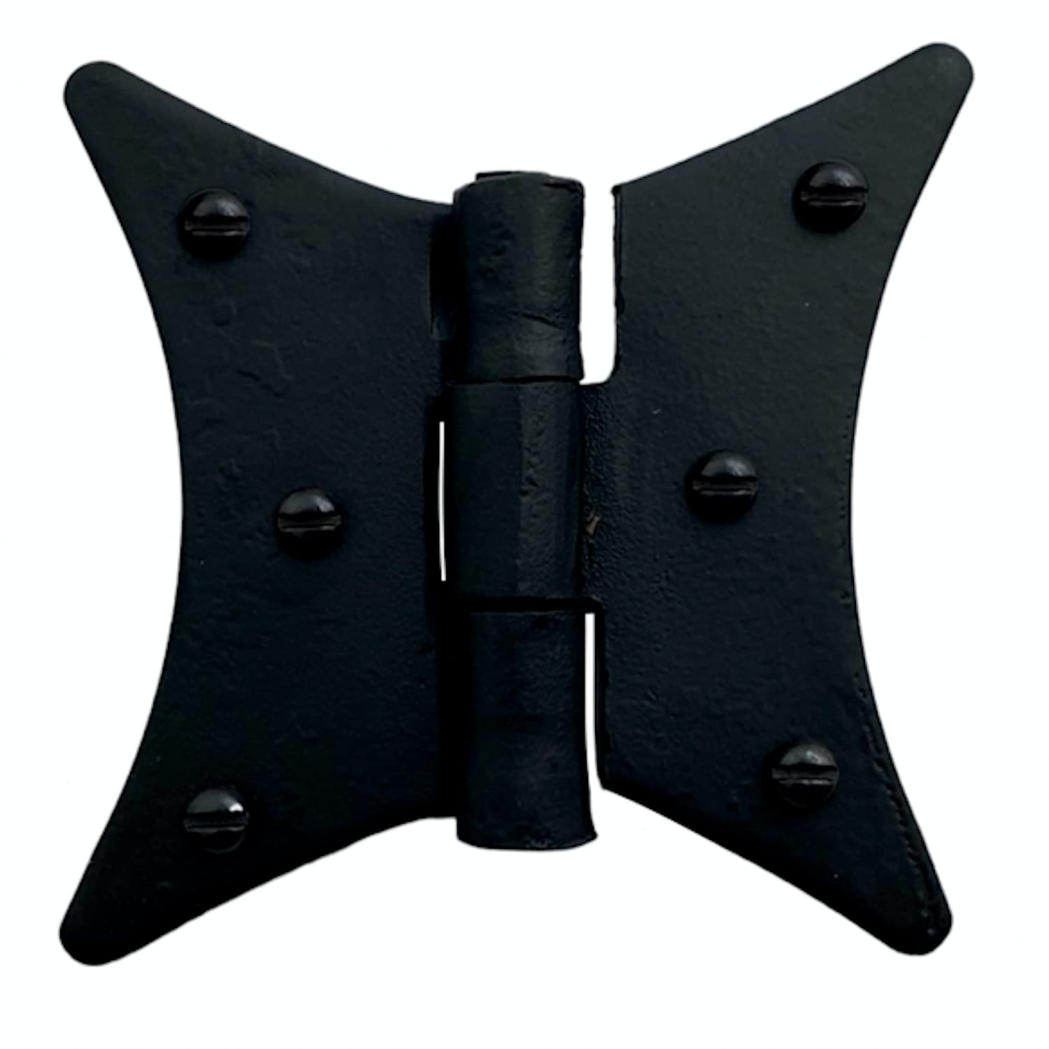 Wrought Iron Butterfly Hinges 3 Inch Pairs