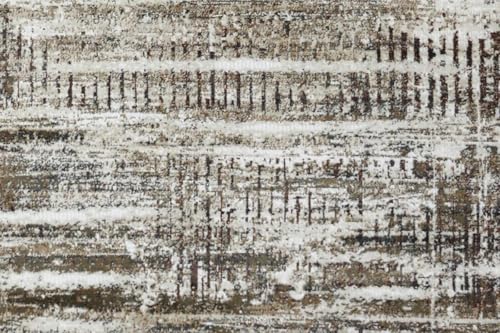 Image of 6 x 9 Feet Modern Carpet for Living Room | Non-Fade Soft Floor Rug for Hall & Bedroom | Easy Clean & Non-Slip Backing