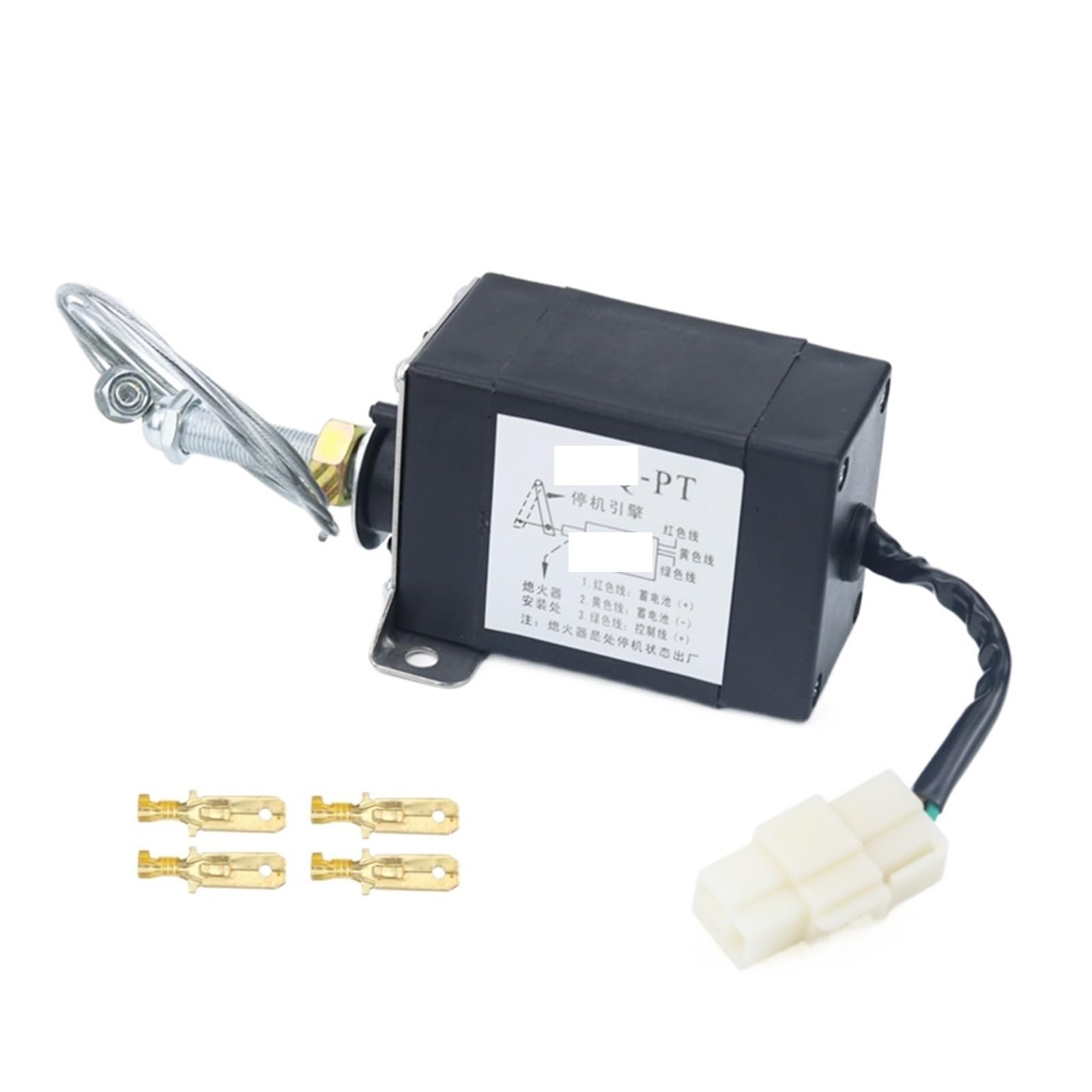 Electrovanne 24V diesel a coupure immediate pour securiser le groupe electrogene marin