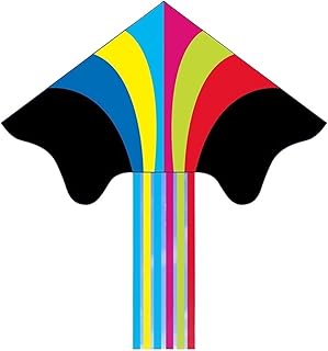 Easy to Fly Kit Triangle Kite Large Shape Kite Adult Kite Long Tail Kite Beach Kite Adult Park Beach Kite Square Easy to Take Off Kids Kite Easy to Assemble Kite Toys