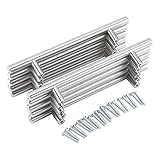 Material: Aus Edelstahl, starke und langlebige Hardware, die Schubladengriffe sind bequem zu halten.