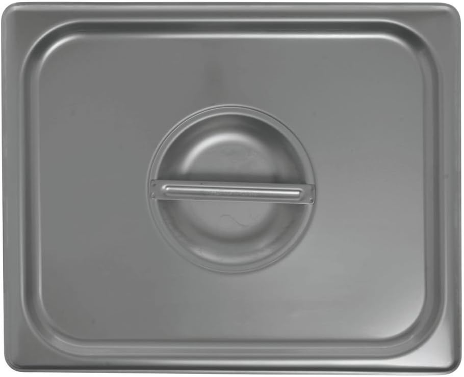 Kratos 1/2 Size Steam Table Pan Cover24 Gauge Stainless Steel