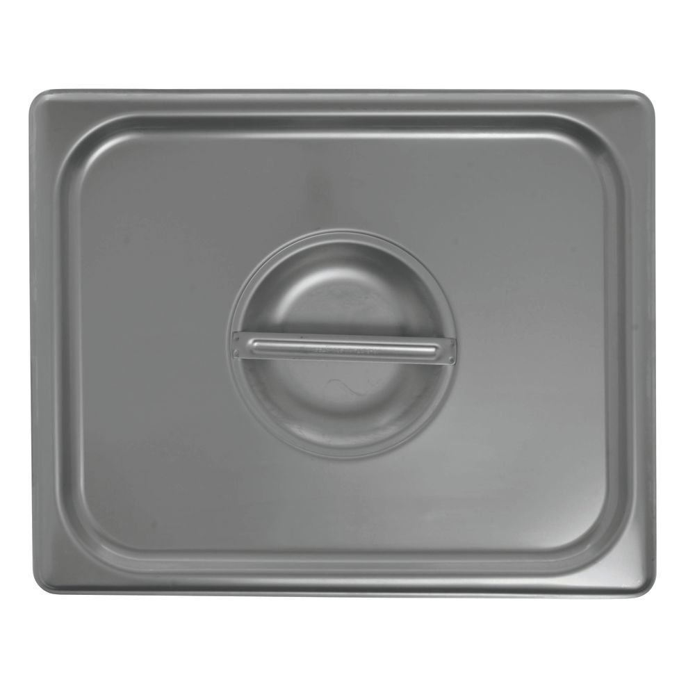 Kratos 1/2 Size Steam Table Pan Cover24 Gauge Stainless Steel by HUBERT – Stainless Steel
