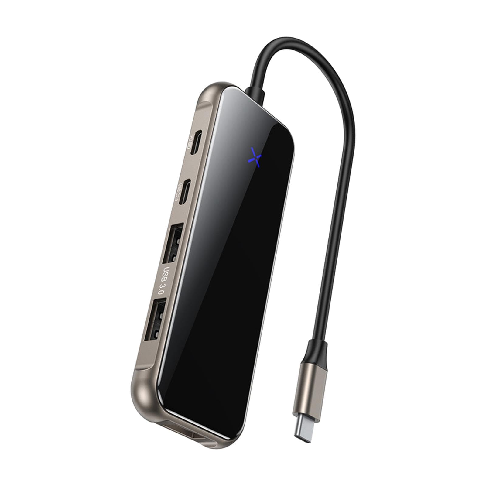 SYDLUSB C Hub Docking Station USB C Multiport Adapter for Computer Mouse Laptops| USB Cables, Hubs & Adapters| Computer Cables & Connectors-image-34