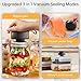 Electric Mason Jar Vacuum Sealer Kit, 3-in-1 Handheld Automatic Vacuum Sealer for Mason Jars, Food Savers & Containers | Ideal for Canning Jams, Pickles, Dry Foods, Grains | Present for Mom, Black