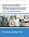International Management: Culture, Strategy, and Behavior