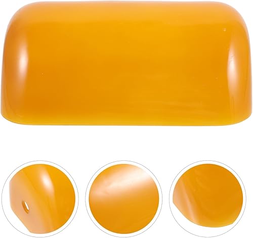 Miniatura 9 de Angoily Reemplazo de pantalla de lámpara de banqueros de cristal cubierta de pantalla de vidrio retro lámpara de mesa cubierta de bombilla cubierta