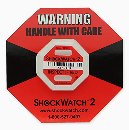 Indicadores de Impacto Shockwatch 2 · 50G (Red) - Pack de 10 ud Cover