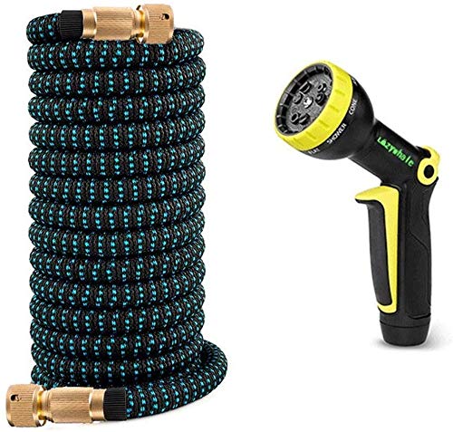 GJNVBDZSF Telescopic Water Pipe Watering Tool Kit, Car Wash Telescopic Hose, Home High Pressure Car Wash Water Gun for Car Wash Garden Watering