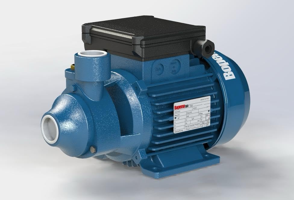 Bopema Italia - Bomba periférica 0,5 HP, fabricada en Italia, modelo KFM 60