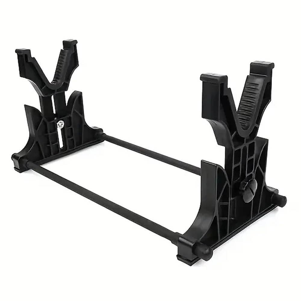 oiakus Bench and Stand for Rifle,Plastic Gun Stock Holder, Adjustable Up and Down, Stretches Up to 25.5 Cm, Effectively Fixed, for Rifle, Handgun Accessories, Air Rifle Stand