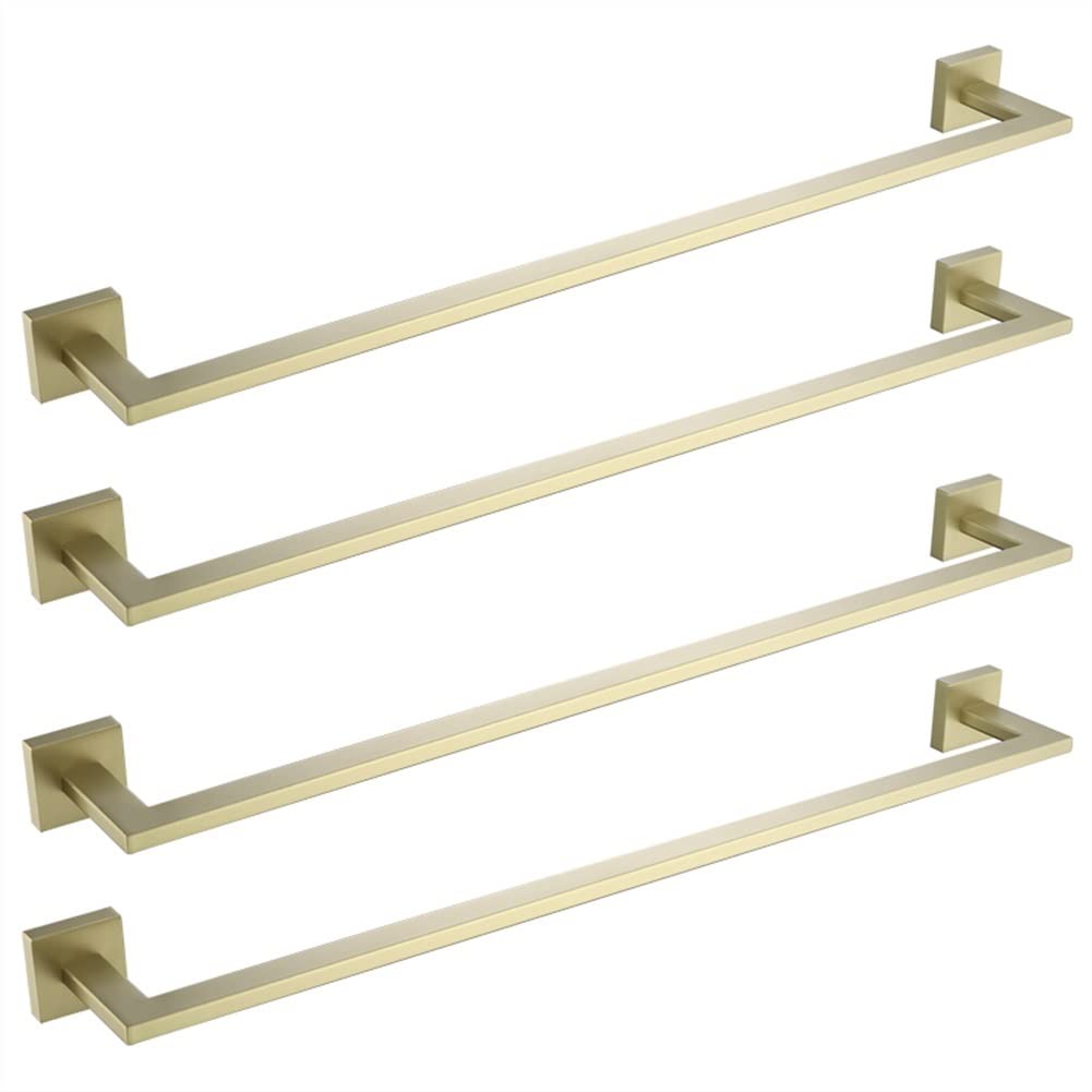 Porte-serviettes mural en acier inox 304 brossé pour salle de bain chic