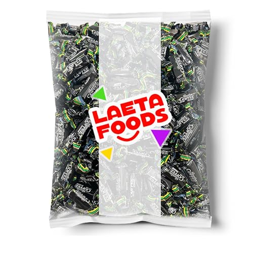 Brazilian Coffee Flavored Taffy Candy (1 Pound Bag - Approx. 90 Count)