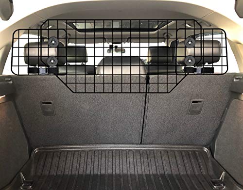 C CASIMR Heavy-Duty Dog Barrier, Adjustable to Fit Cars, SUVs, and Vehicles, Smooth