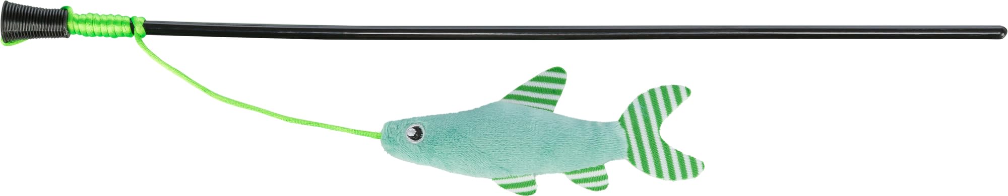 TRIXIE Playing Rod with Fish Plastic/Plush Catnip 42cm (B0161O3CL2) Amazon Price History, Amazon Price Tracker