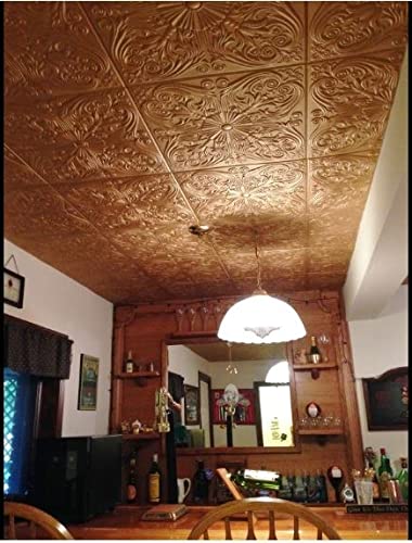 White Styrofoam Decorative Ceiling Tile Astana (Package of 8 Tiles) - Other Sellers call This Spanish Silver and R139 - Thumbnail 6