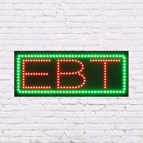 LED EBT Sign for Retail Business Displays |Advertising Electronic Light