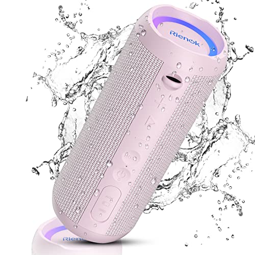 RIENOK Altavoz Bluetooth 5.3 Altavoz Inalámbrico Portátil Altavoc...