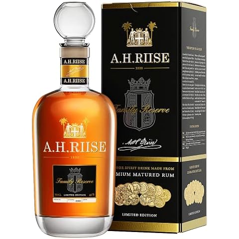 A.H. Riise Family Reserve Solera 1838 Limited Edition Rum 42,00% 0,70 Liter Cover