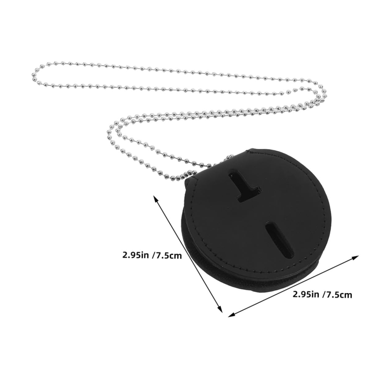 7 Pezzi Porta Badge in Pelle Pu con Clip in Metallo per Contenere Tessere Identificative Adatto per Ufficio e Infermieri