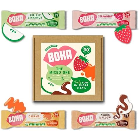 Boka Food Mixed Pack of Healthy Cereal Bars Cover