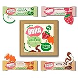 Boka Food Mixed pack of 16 x 30g Cereal bars. - 4 Flavours of Healthy Cereal Bars, Low Sugar & Low Fat Snack Bars, High Fibre Breakfast Bars, Vegan Snacks - Perfect for Kids & Adults