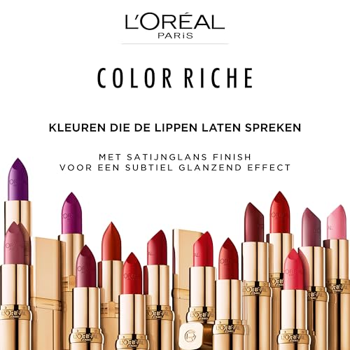 Color Riche Satin À Lèvres 345 Cherry Crystal 'oréal - vue 5